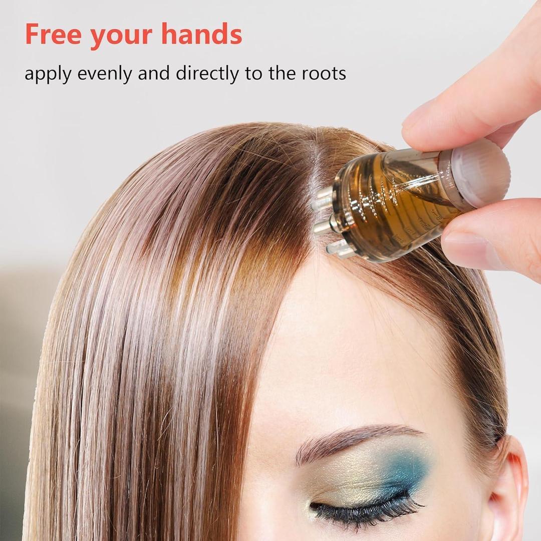 Scalp Hair Oil Applicator | Portable Mini Hair Oil Comb for Hair Growth & Serums